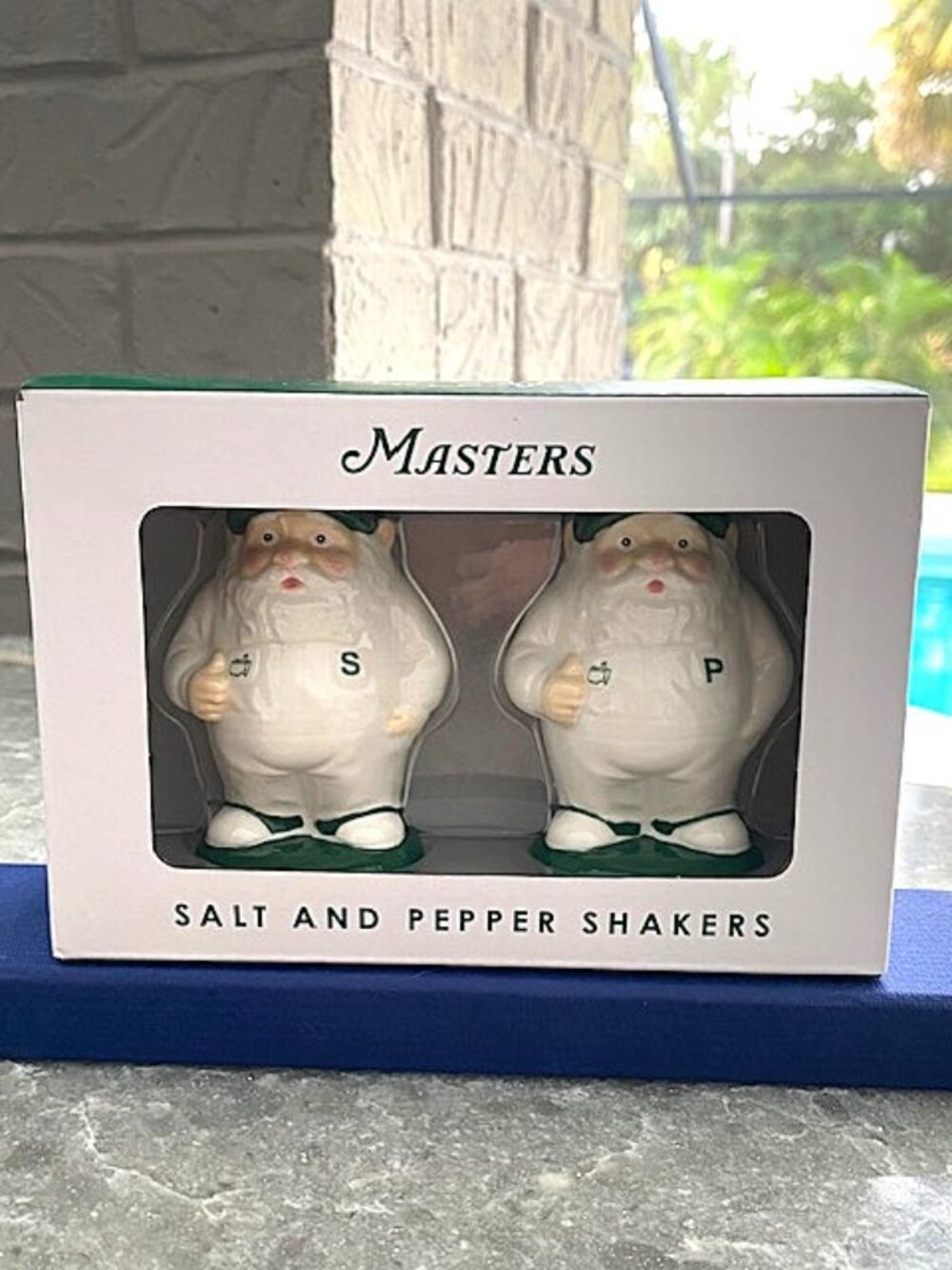 Masters 2026 Gnome Caddie Salt and Pepper Shakers Collectible Gift Set Keepsake